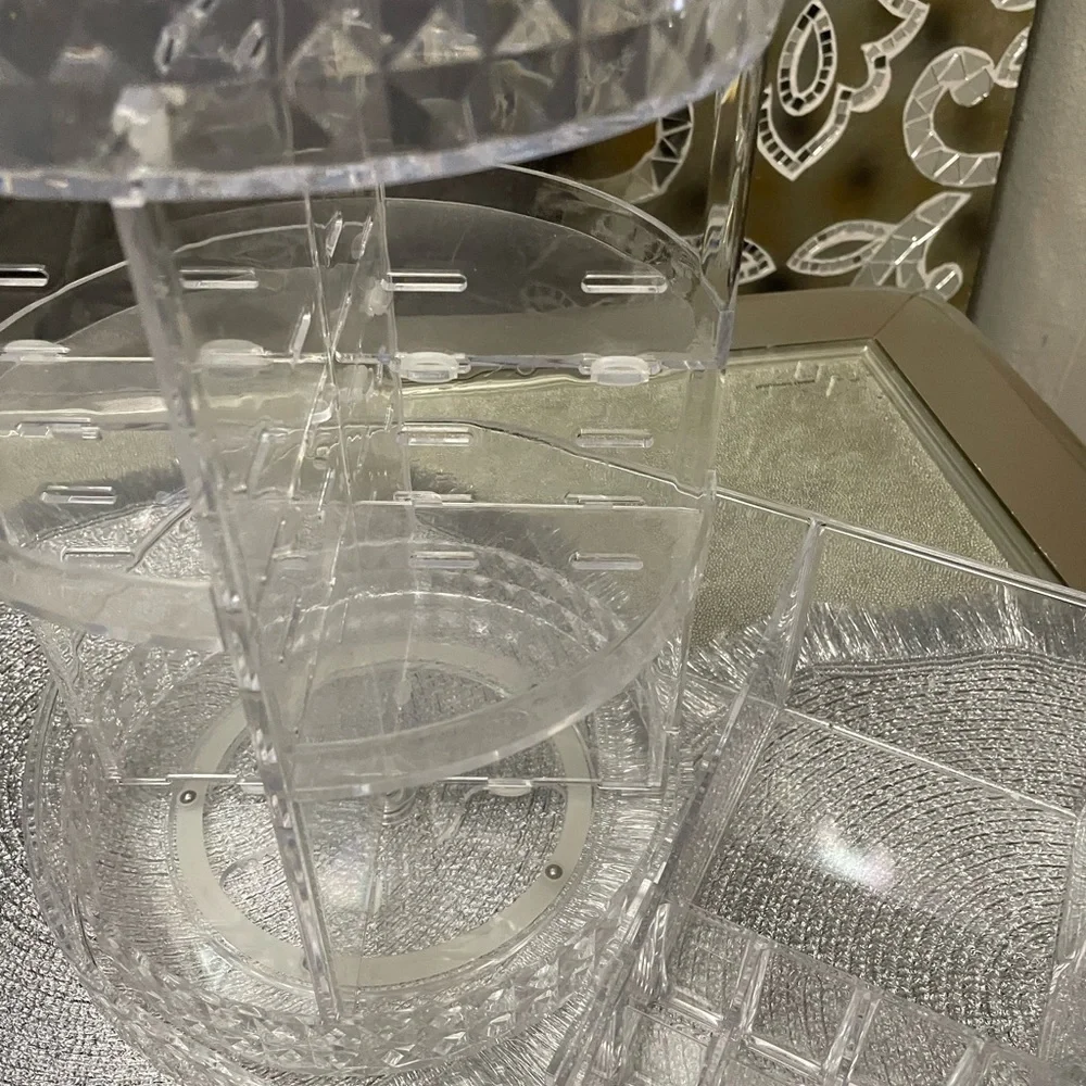 Clear Rotating Makeup Organizer